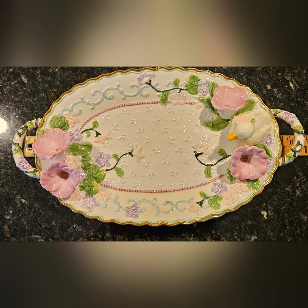 Springtime Collection 2001 Platter Plate. NIB! - Picture 9 of 17